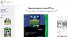 Desktop Screenshot of gettingallofit.com